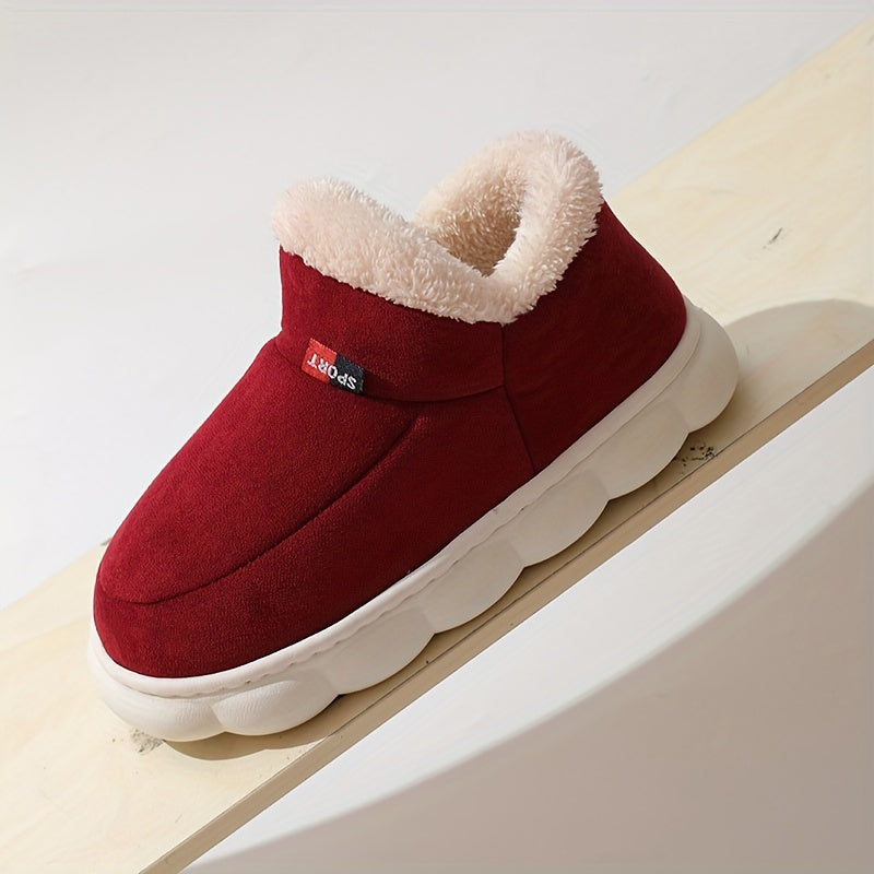 Warm and Comfortable Platform Slippers